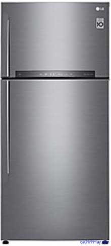 LG 516 L FROST FREE DOUBLE DOOR 3 STAR REFRIGERATOR (PLATINUM SILVER III, GN-H602HLHU)