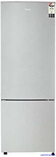 HAIER 345 L 3 STAR FROST-FREE DOUBLE-DOOR REFRIGERATOR (HRB-3654CSS-E, SHINY STEEL, BOTTOM FREEZER)