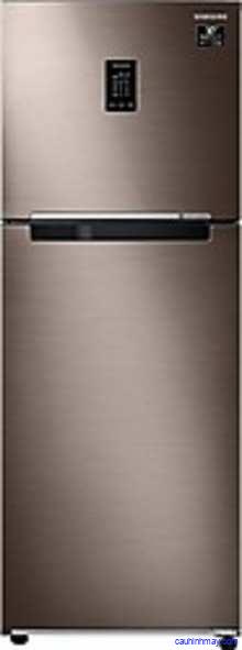 SAMSUNG 336 L 2 STAR INVERTER FROST-FREE DOUBLE DOOR REFRIGERATOR (RT37T4632DX/HL, LUXE BROWN, CONVERTIBLE)