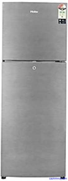 HAIER 247 L 3 STAR FROST-FREE DOUBLE DOOR REFRIGERATOR (HRF-2674BS-R/HRF-2674BS-E, BRUSHLINE SILVER)