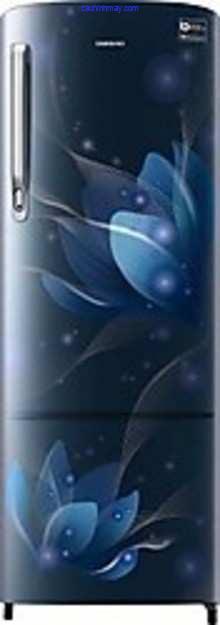 SAMSUNG 255 L DIRECT COOL SINGLE DOOR 3 STAR (2020) REFRIGERATOR  (SAFFRON BLUE, RR26T373YU8