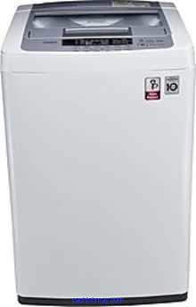 LG 6.2 KG INVERTER FULLY AUTOMATIC TOP LOAD WASHING MACHINE WHITE-SILVER (T7269NDDL)