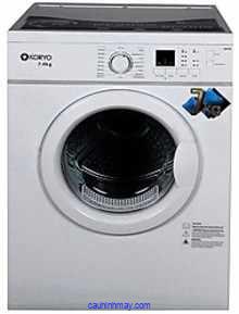 KORYO KCD7018WD 7 KGS FRONT LOAD CREASE FREE LAUNDRY DRYER