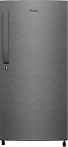 HAIER 220 L DIRECT COOL SINGLE DOOR 3 STAR (2020) REFRIGERATOR  (BRUSHLINE SILVER, HED-22TDS)