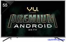 VU PREMIUM ANDROID 138CM (55 INCH) ULTRA HD (4K) LED SMART TV  (55-OA)