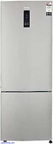 HAIER 345 L FROST FREE DOUBLE DOOR BOTTOM MOUNT 3 STAR (2019) CONVERTIBLE REFRIGERATOR  (INOX STEEL, HRB-3654PIS-E)