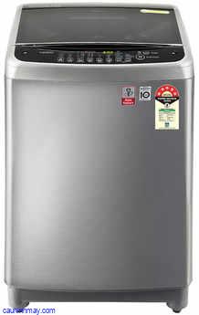 LG 9.0 KG 5 STAR SMART INVERTER FULLY-AUTOMATIC TOP LOADING WASHING MACHINE (T90SJSS1Z, STAINLESS STEEL, TURBODRUM)