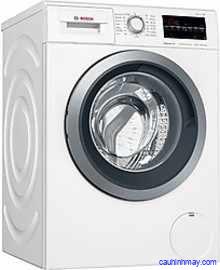 BOSCH 8 KG INVERTER FULLY AUTOMATIC FRONT LOAD WASHING MACHINE WITH IN-BUILT HEATER WHITE (WAT24463IN)