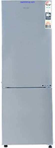 HAIER 256 L FROST FREE DOUBLE DOOR BOTTOM MOUNT 3 STAR REFRIGERATOR (SHINNY STEEL, HRB-2763CSS-E)