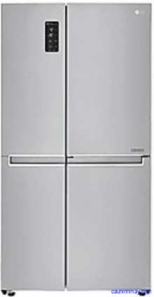 LG 687 L FROST FREE SIDE BY SIDE REFRIGERATOR (SHINY STEEL/PLATINUM SILVER/VCM-PLATINUM SILVER, GC-M247CLBV)