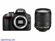 NIKON D3300 (AF-S 18-105MM F/3.5-F/5.6G ED VR KIT LENS) DIGITAL SLR CAMERA