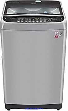 LG 8 KG FULLY AUTOMATIC TOP LOADING WASHING MACHINE (T9077NEDL1, FREE SILVER)