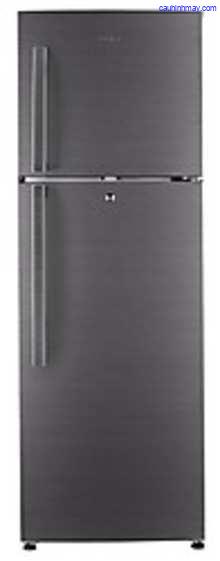HAIER 335 L 3 STAR FROST-FREE DOUBLE-DOOR REFRIGERATOR (HRF-3554BS-E, BRUSHLINE SILVER)
