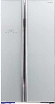 HITACHI 659 L FROST FREE SIDE BY SIDE REFRIGERATOR (GLASS SILVER, R-S700PND2 GS)