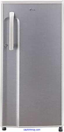 LG 188 L 3 STAR DIRECT-COOL SINGLE DOOR REFRIGERATOR (GL-B191KDSD, DAZZLE STEEL)