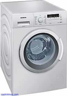 SIEMENS WM12K268IN FULLY AUTOMATIC FRONT-LOADING WASHING MACHINE (7 KG, SILVER)