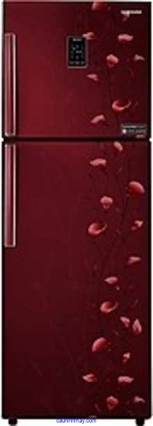 SAMSUNG 318 L 3 STAR FROST FREE DOUBLE DOOR REFRIGERATOR (RT34K3983RZ, TENDER LILY RED)