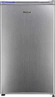 WHIRLPOOL 93 L DIRECT COOL SINGLE DOOR 2 STAR (2020) REFRIGERATOR  (SILVER, 115 W-ATOM PRM 2S STEEL-G)