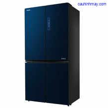 TOSHIBA GR-RF646WE 650 LITRES FROST FREE SIDE BY SIDE DOOR 2 STAR REFRIGERATOR