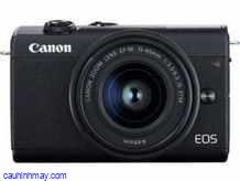 CANON EOS M200 (EF-M 15-45MM F/3.5-F/6.3 IS STM KIT LENS) MIRRORLESS CAMERA