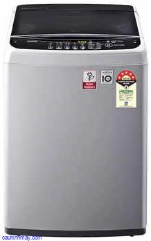 LG 6.5 KG 5 STAR SMART INVERTER FULLY-AUTOMATIC TOP LOADING WASHING MACHINE (T65SNSF1Z, MIDDLE FREE SILVER, TURBODRUM)
