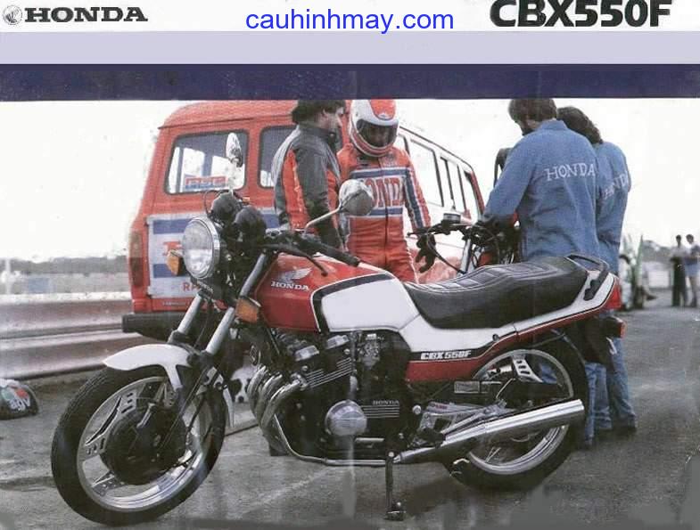 HONDA CBX 550F - cauhinhmay.com