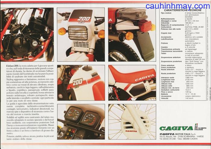 CAGIVA ELEFANT 200 - cauhinhmay.com