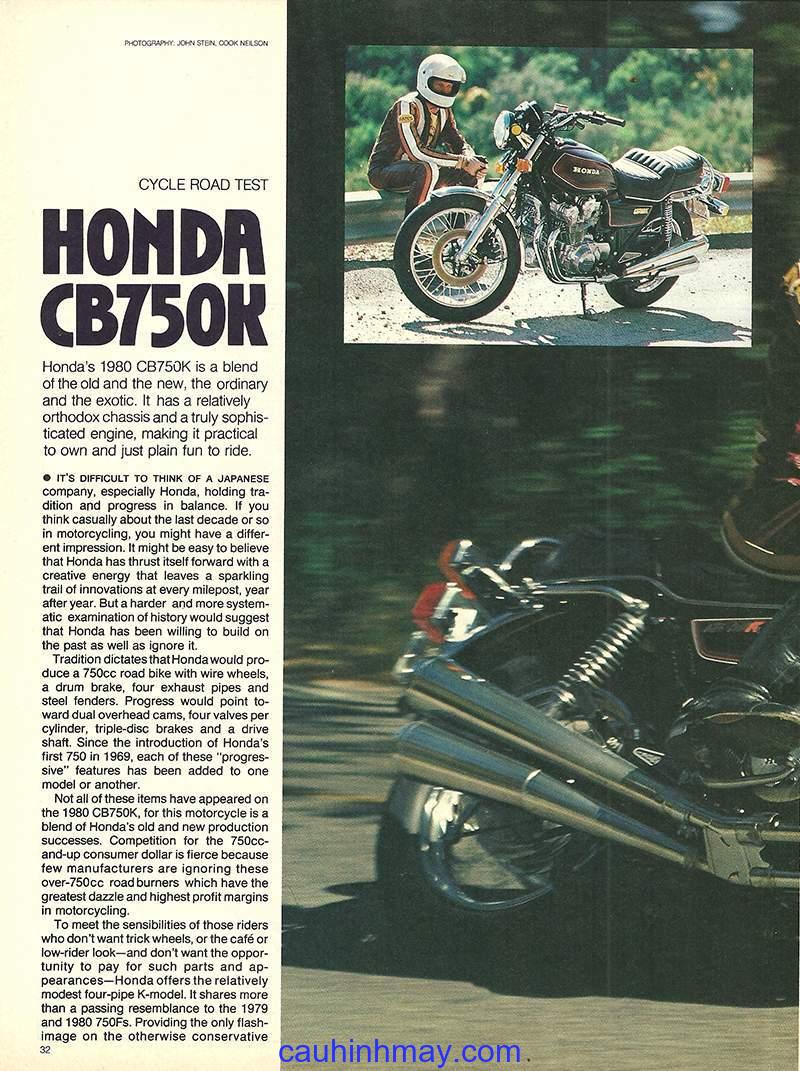 HONDA CB 750 KZ - cauhinhmay.com