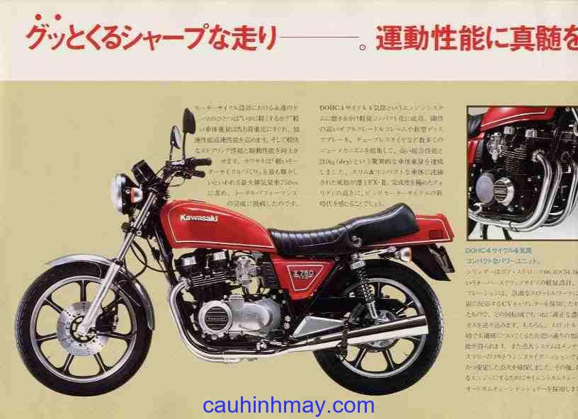 KAWASAKI Z 750FX-II - cauhinhmay.com