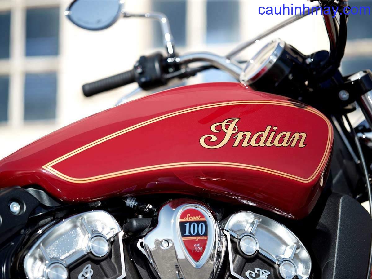 INDIAN SCOUT 100TH ANNIVERSARY LIMITED EDITION - cauhinhmay.com
