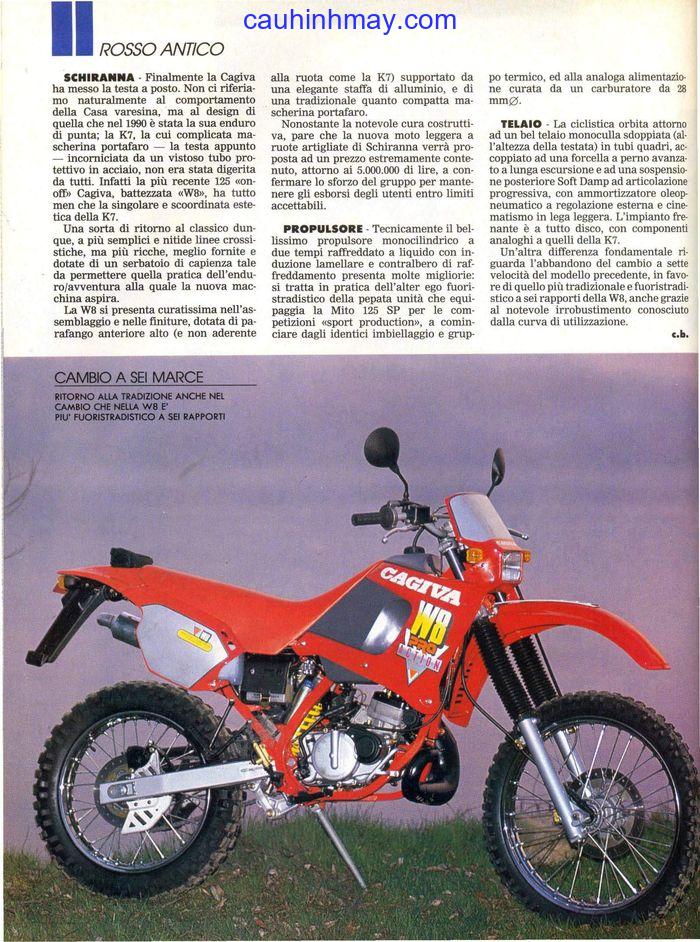 CAGIVA  W8 125 - cauhinhmay.com