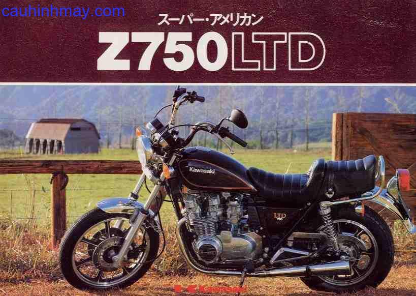 KAWASAKI Z 750LTD - cauhinhmay.com