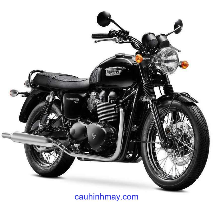 TRIUMPH BONNEVILLE T100 BLACK - cauhinhmay.com