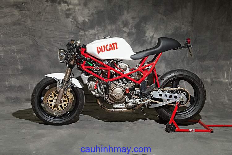 DUCATI MONSTER CAFE RACER BY XTR PEPO - cauhinhmay.com