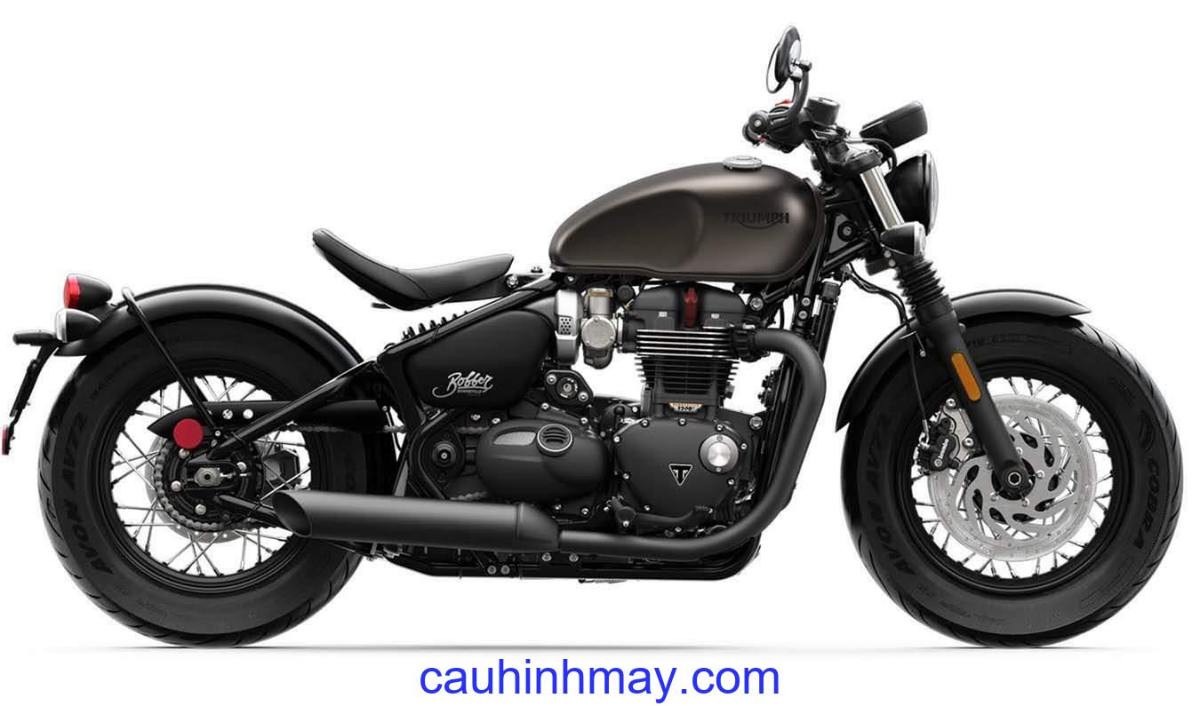 TRIUMPH BONNEVILLE BOBBER BLACK