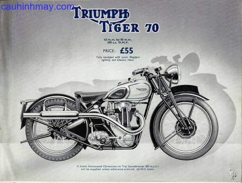 TRIUMPH TIGER 70 - cauhinhmay.com