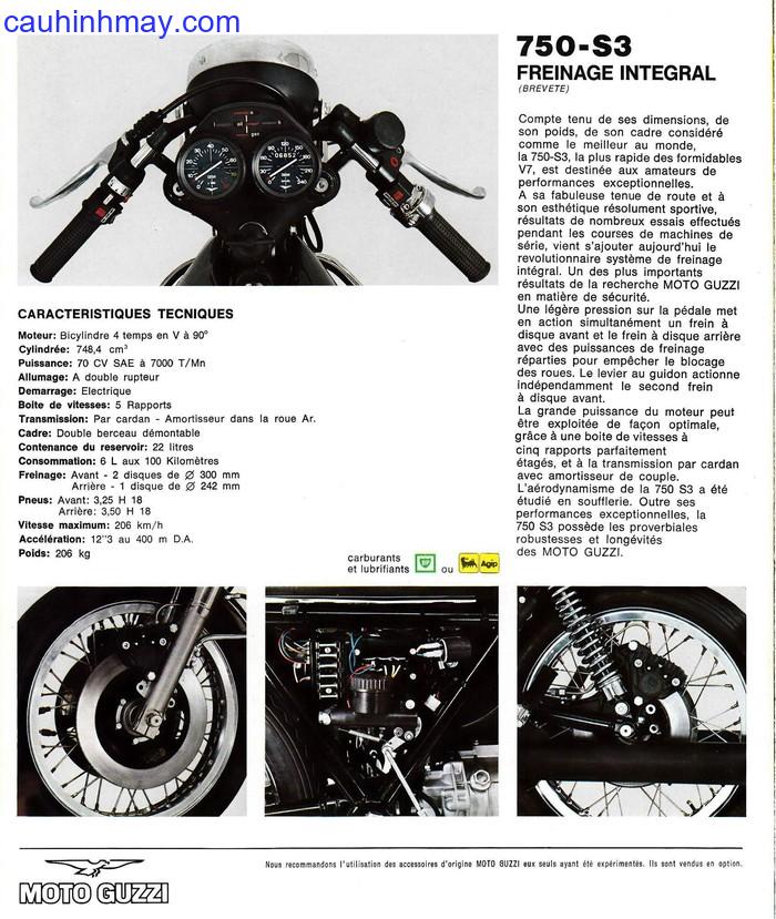 MOTO GUZZI 750S3 - cauhinhmay.com