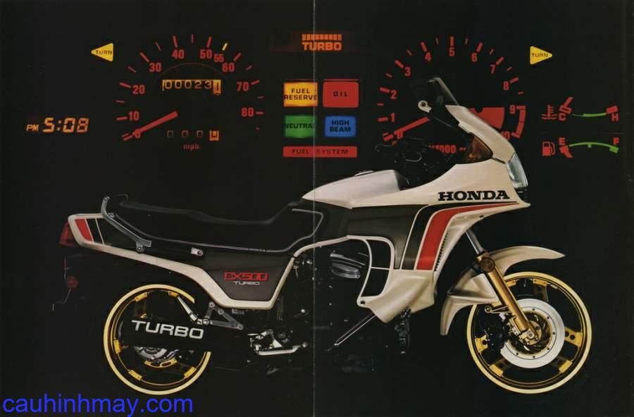 HONDA CX 500TC TURBO - cauhinhmay.com