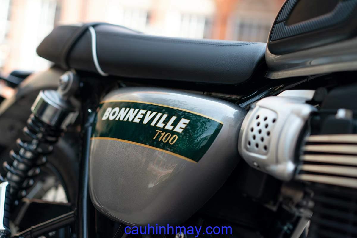 TRIUMPH BONNEVILLE T100
GOLD LINE EDITION - cauhinhmay.com