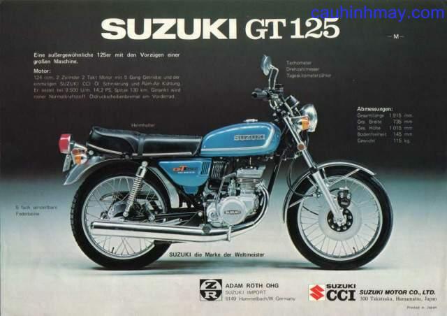 SUZUKI GT 125M