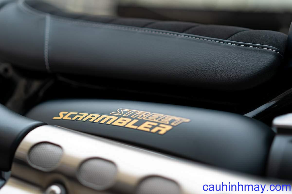 TRIUMPH STREET SCRAMBLER GOLD LINE EDITION - cauhinhmay.com