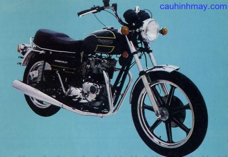 TRIUMPH BONNEVILLE 750 T140E FINAL EDITION - cauhinhmay.com