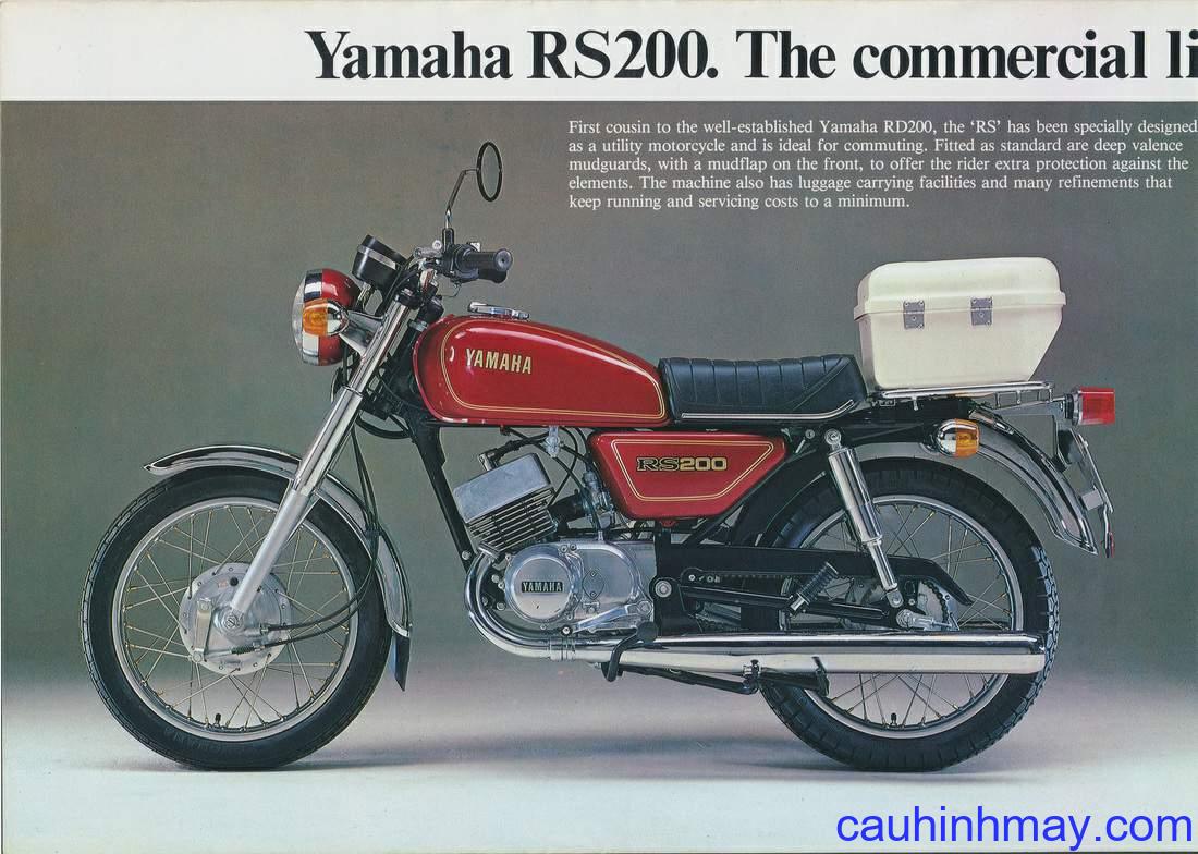 YAMAHA RS 200 - cauhinhmay.com