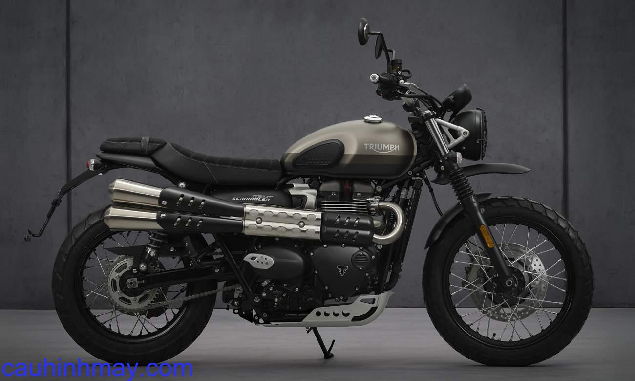 TRIUMPH STREET SCRAMBLER SANDSTORM