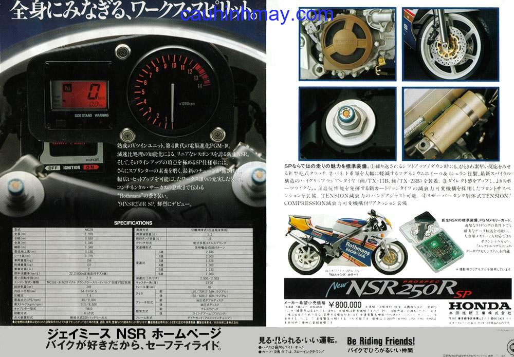 HONDA NSR 250SP  MC28 - cauhinhmay.com