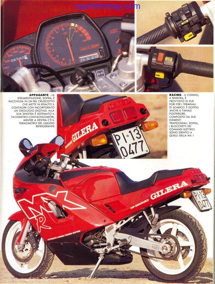 GILERA MX-R 125 ENDURANCE - cauhinhmay.com