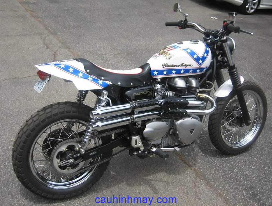 TRIUMPH BONNEVILLE EVEL KNIEVEL REPLICA