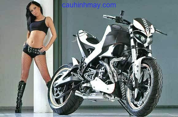 BUELL XB12S LIGHTNING BLACK AND WHITE