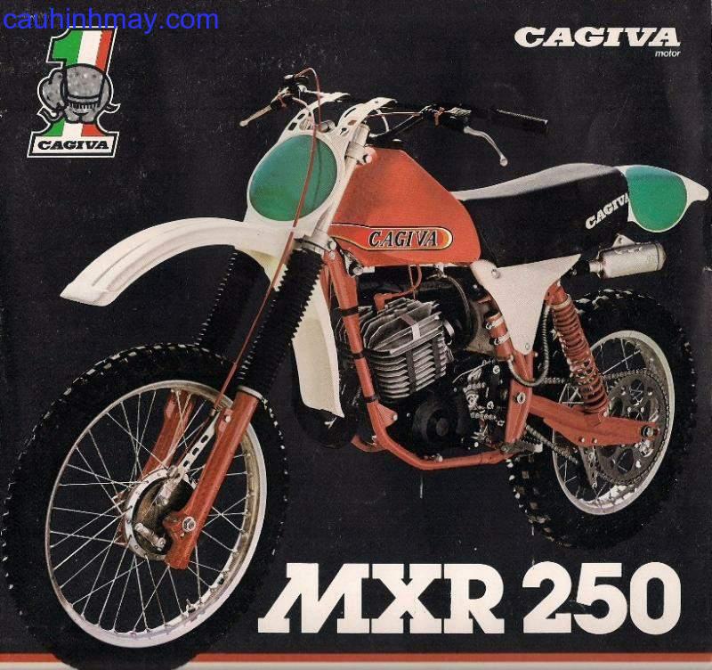 CAGIVA RX 250 ENDURO & MXR-250 - cauhinhmay.com