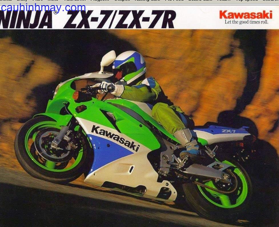 KAWASAKI ZX-R 750R-K - cauhinhmay.com